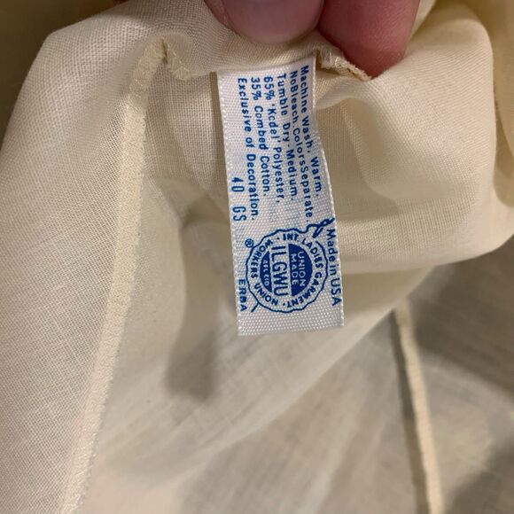 Vintage Maidenform Slip Tank Top With Lace Trim Embroidered Flower Sz32 Coquette - Picture 6 of 6